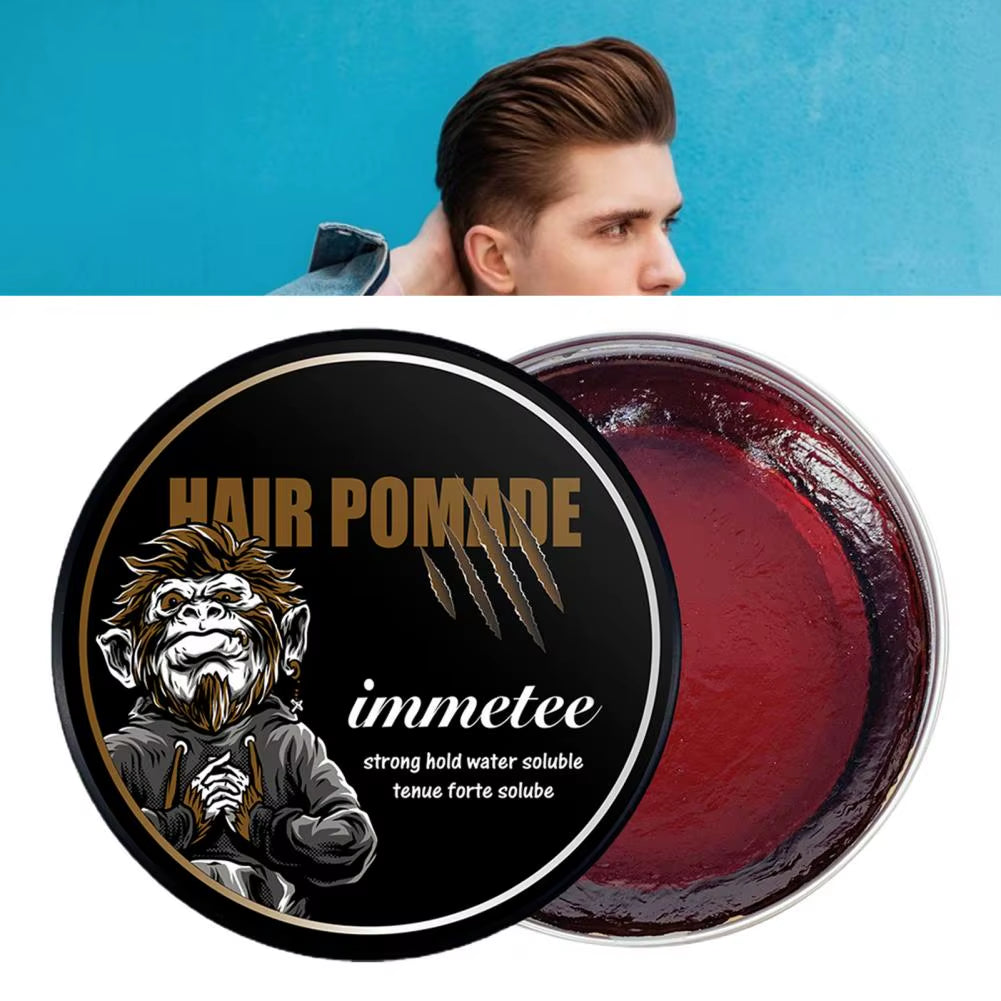 Hair Pomade Safe Great Smell Disposable Hair Salon Supplies Men Hair Styling Pomade Color Perfume Pomade