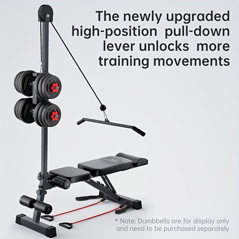 NNETM Dumbbell Sit-Up Bench Home Gym Equipment-1