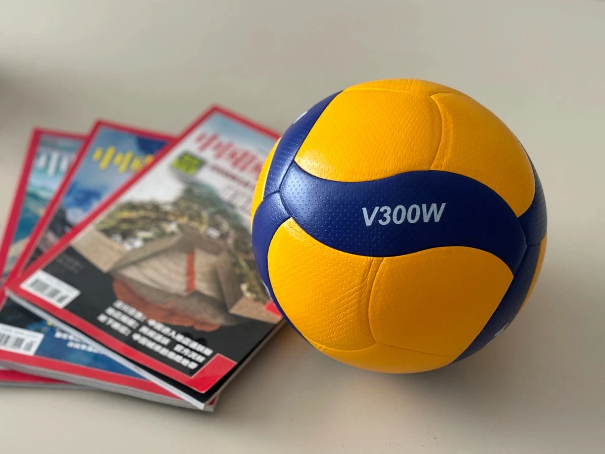 MIKASA V200W V300W Outdoor No.5 Training Hard Indoor Volleyball Large Event Volleyball Upgrade Outdoor Beach Air Volleyball