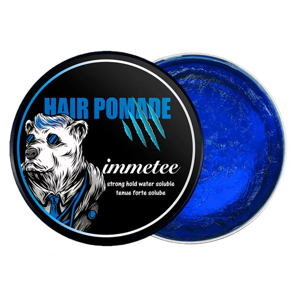 Hair Pomade Safe Great Smell Disposable Hair Salon Supplies Men Hair Styling Pomade Color Perfume Pomade