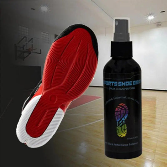 Basketball Shoe Grip Spray 100Ml Basketball Shoe Cleaner Formulated for Grip anti Slip Performance Enhancer Rejuvenates Soles