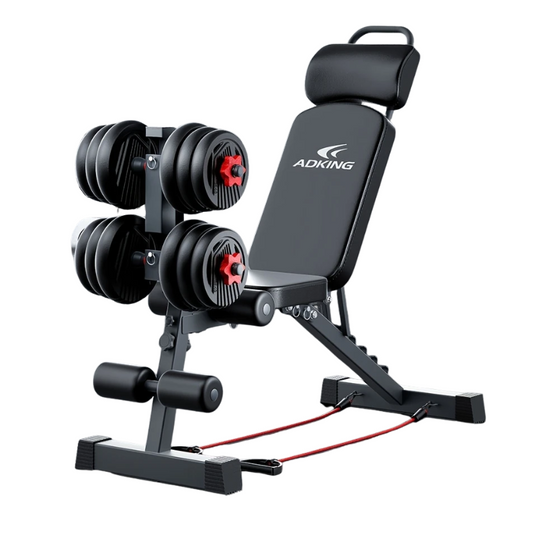 NNETM Dumbbell Sit-Up Bench Home Gym Equipment-0
